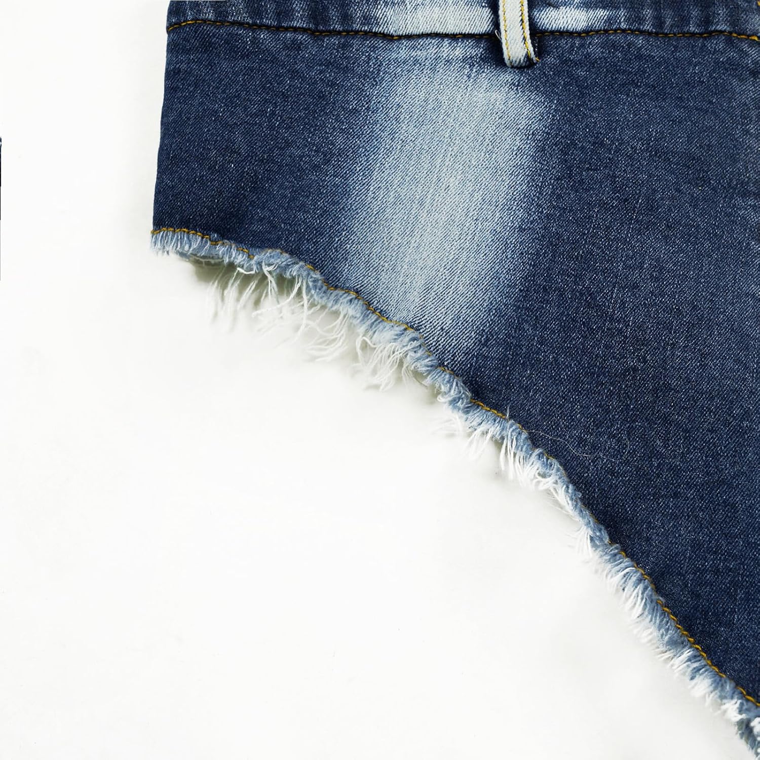 Women's Stretch Mini Denim Shorts Low Waist High Cut Hot Pants Jeans for Nightclubs Bars and Beaches