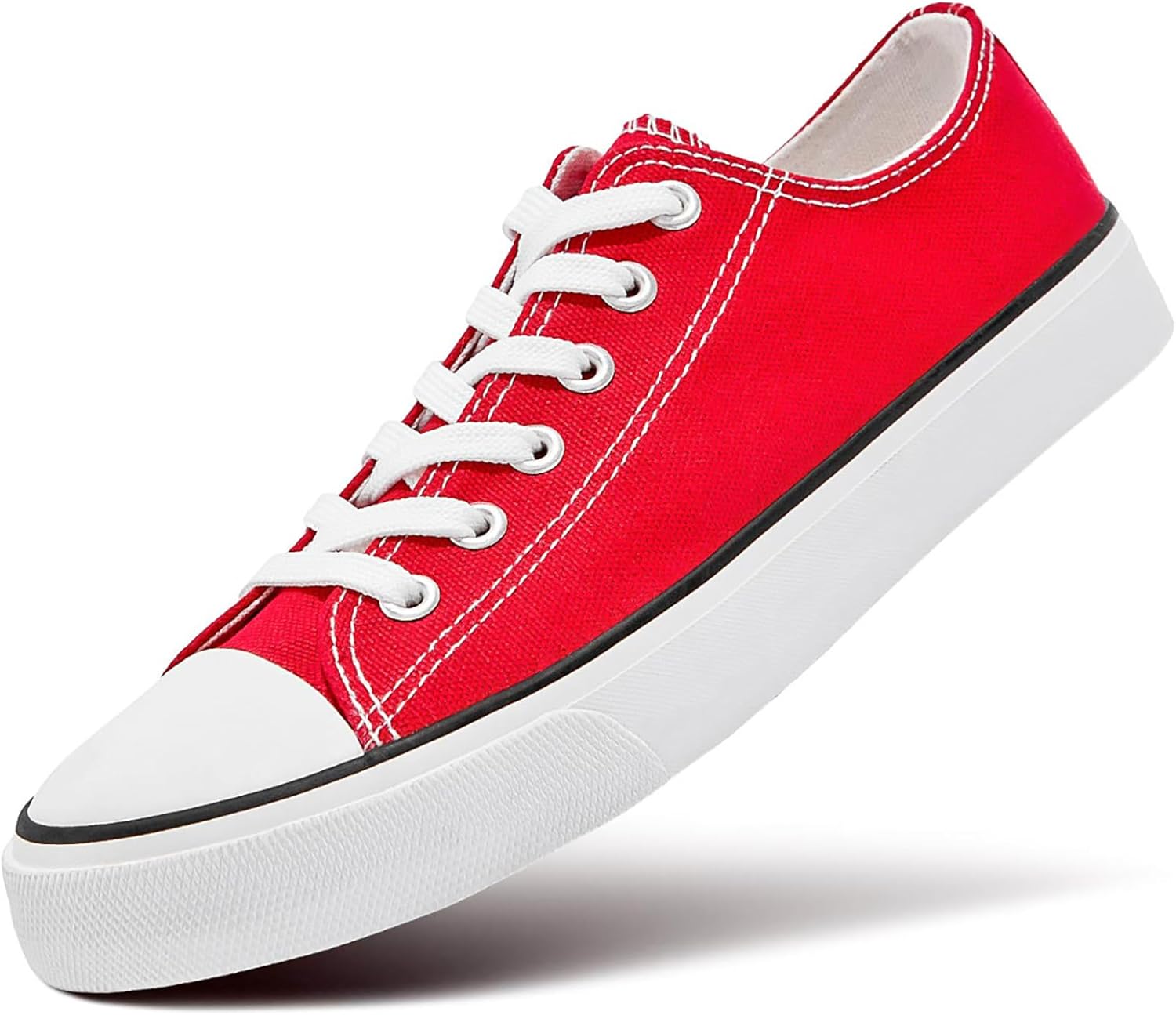 ZGR Women's Canvas Low Top Sneaker Lace-up Classic Casual Shoes for Women